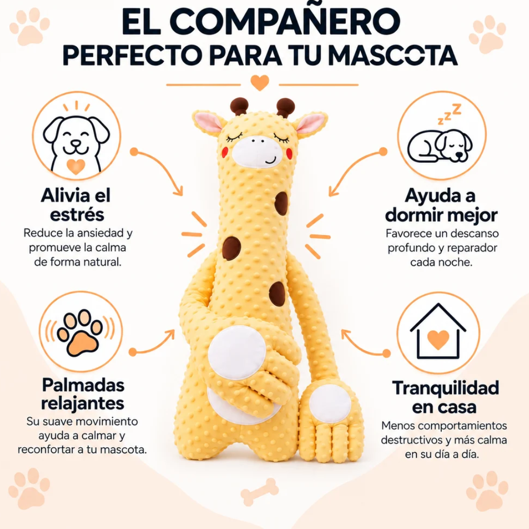 Peluche con Palmaditas que Calma la Ansiedad de tu Perro
